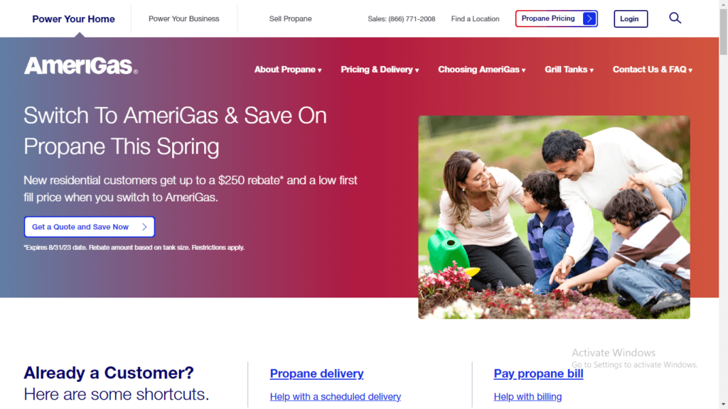 AmeriGas Propane Gas Exchange / amerigas.com
