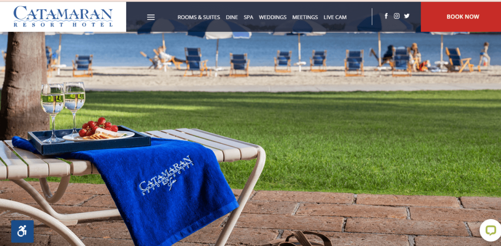 Homepage of Catamaran Resort Hotel & Spa / catamaranresort.com