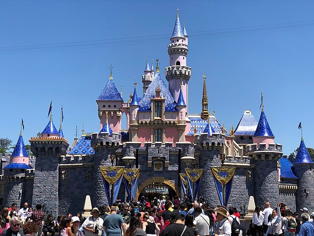 Sleeping Beauty Castle, Disneyland Resort / Wikimedia Commons / CrispyCream27
Link: https://commons.wikimedia.org/wiki/File:Sleeping_Beauty_Castle_2019.jpg