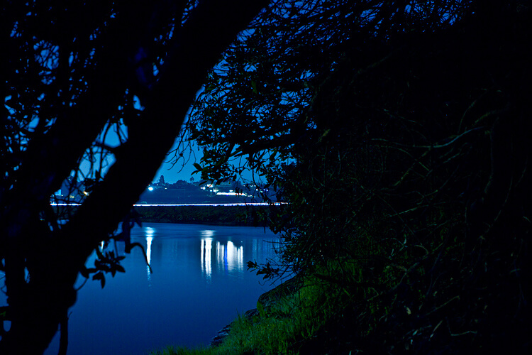 Night view of the beautiful Carlsbad Lagoon / Flickr
https://flic.kr/p/967JsL