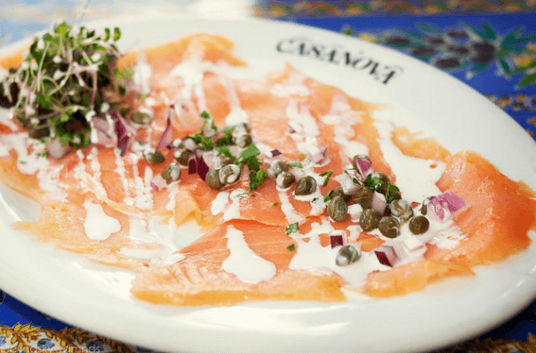 Smoked Salmon at Casanova / Flickr
https://flic.kr/p/7cnQni