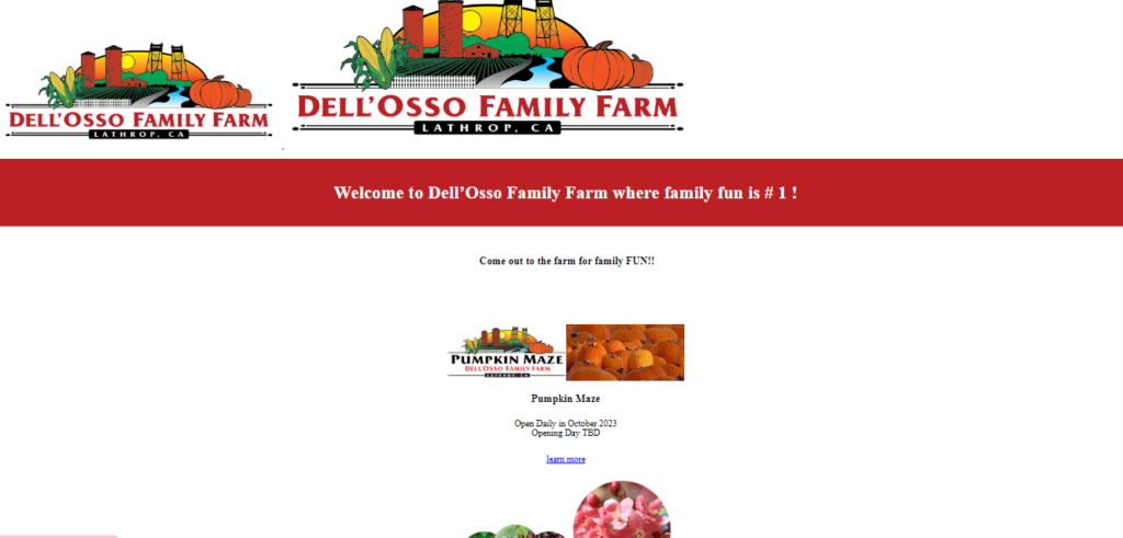 Homepage of Dell'Osso Family Farm / dellossofarm.com