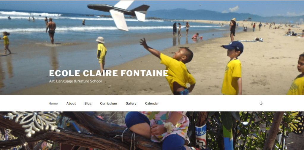 Homepage of Ecole Claire Fonataine / laclairefontaine.org