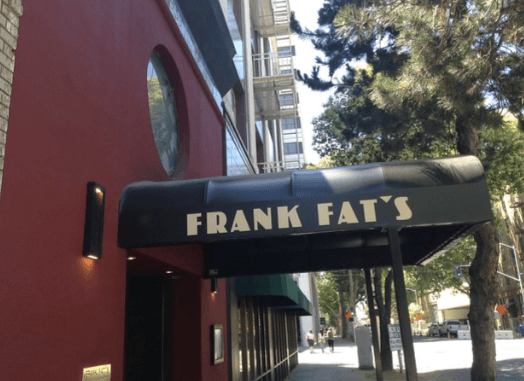 Entrance at Frank Fat's / Flickr / Jill Erickson
Link: https://flic.kr/p/uusD2G