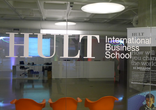 Entrance at the Hult International Business School / Flickr / Jay Cross
Link: https://flic.kr/p/aFHfNr