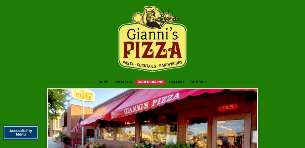 Homepage of Gianni's Pizza / giannispizzamonterey.com