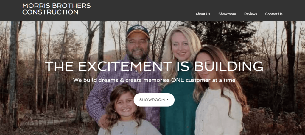 Homepage of Morris Brothers Construction & Remodeling / morrisbrothersconstruction.net