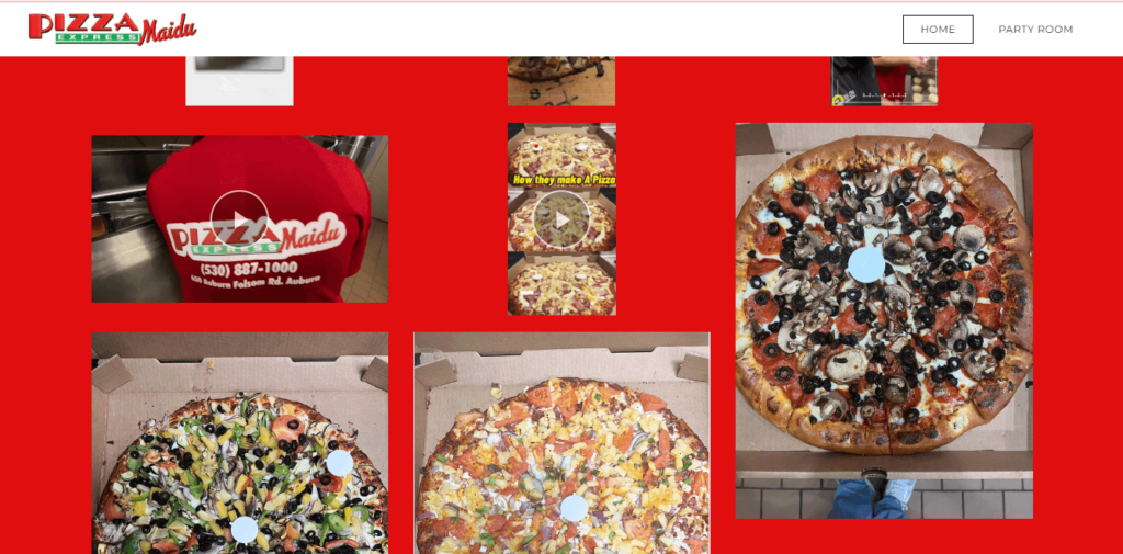 Homepage of Pizza Express Maidu / PizzaExpress.com