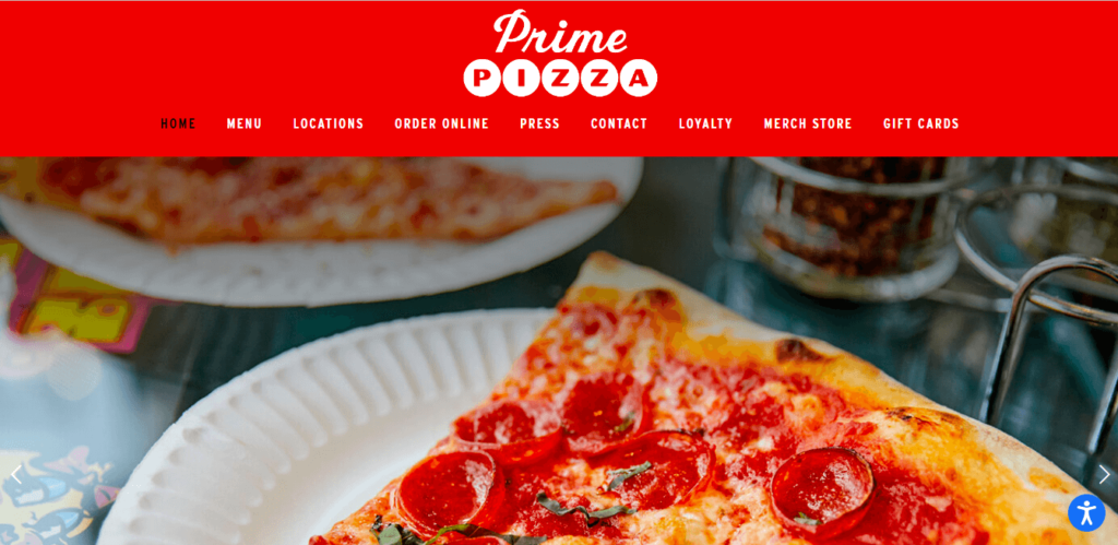 Homepage of Prime Pizza / primepizza.la