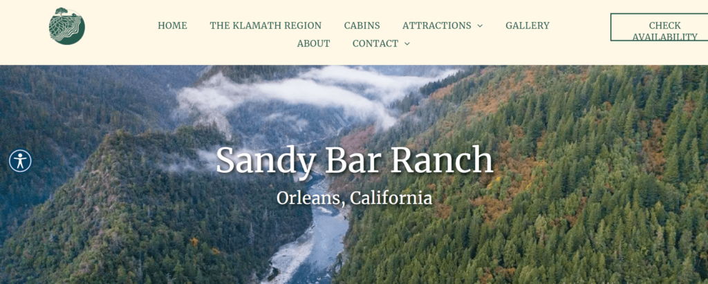 Homepage of Sandy Bar Ranch / sandybar.com