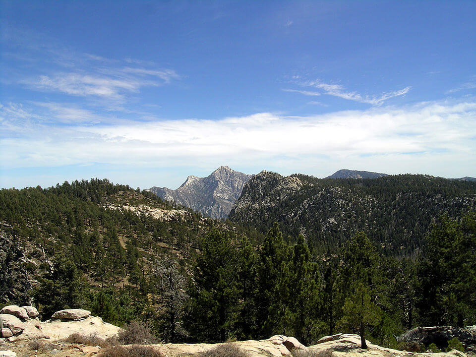 View of Sierra de San Pedro Mártir / Wikipedia / Jaime Sanchez https://en.wikipedia.org/wiki/Sierra_de_San_Pedro_M%C3%A1rtir#/media/File:Devils-Peak_Sierra-SanPedroMartir_BajaCalifornia_Mexico.jpg
