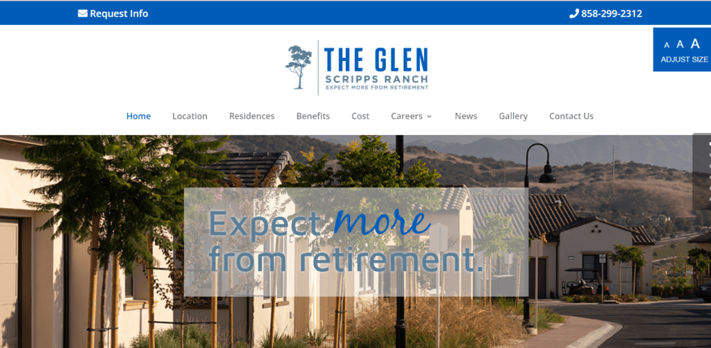 Homepage of Glen Scrips Ranch / glenatscrippsranch.com