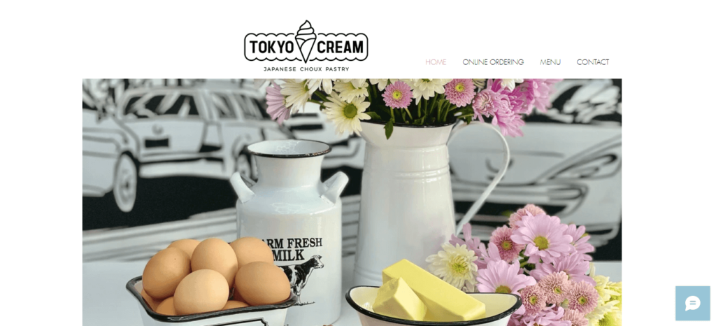 Homepage of Tokyo Cream / www.tokyocreamusa.com