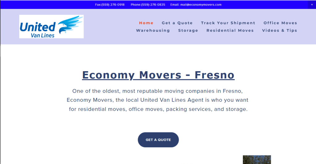 Homepage of Economy Movers / http://www.economymovers.com
