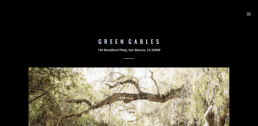 Homepage Of Green Gables Wedding Estate / https://trademarkvenues.com/green-gables/
Link: https://trademarkvenues.com/green-gables/