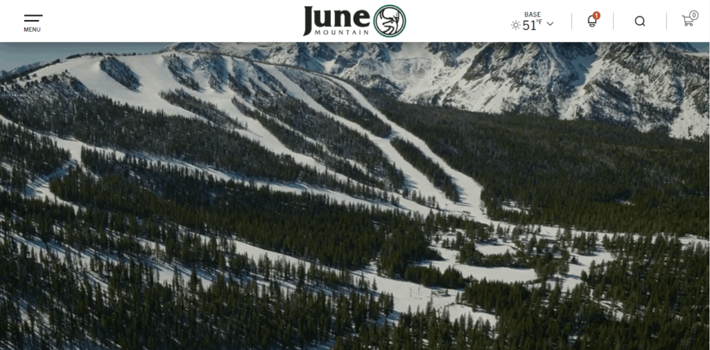 Homepage Of June Mountain Ski Area / https://www.junemountain.com/
Link: https://www.junemountain.com/