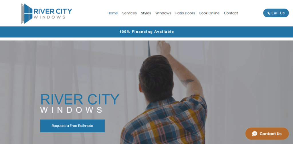 Homepage Of River City Windows / https://www.rivercitywindows.org/
Link: https://www.rivercitywindows.org/