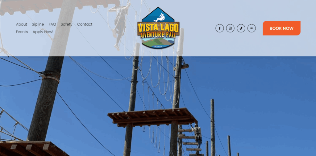 Homepage Of Vista Lago Adventure Park / http://vistalagoadventurepark.com/
Link: http://vistalagoadventurepark.com/
