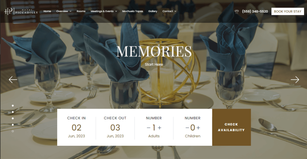 Homepage of Hotel Piccadilly / https://hotel-piccadilly.com
