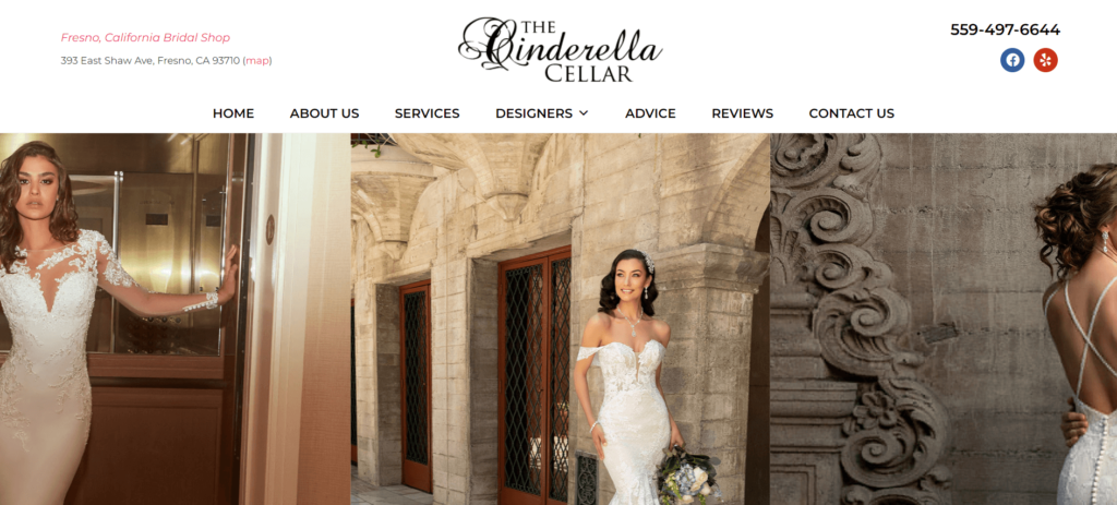 Homepage of The Cinderella Cellar / thecinderellacellar.com