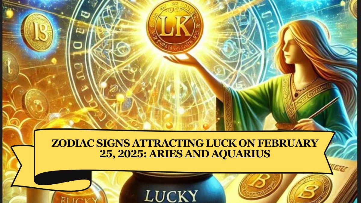 Zodiac Signs Attracting Luck on February 25, 2025: Aries and Aquarius