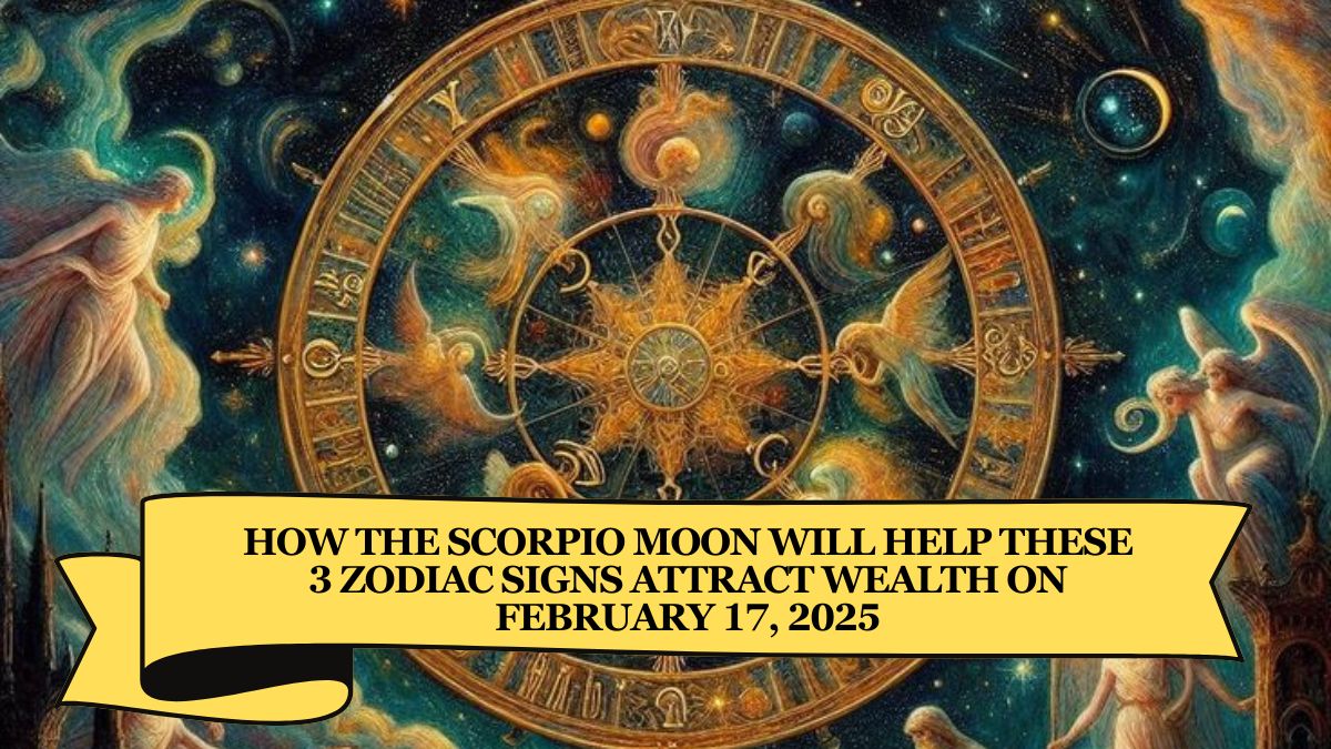 How the Scorpio Moon Will Help These 3 Zodiac Signs Attract Wealth on February 17, 2025