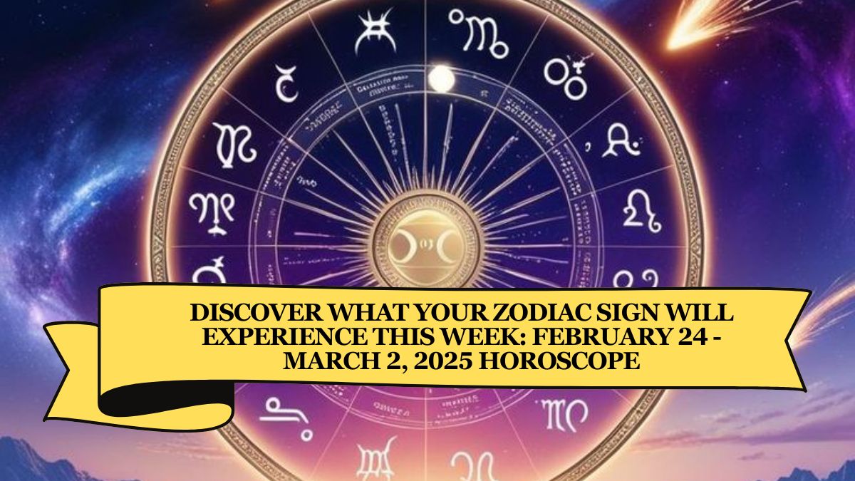 Discover What Your Zodiac Sign Will Experience This Week: February 24 - March 2, 2025 Horoscope