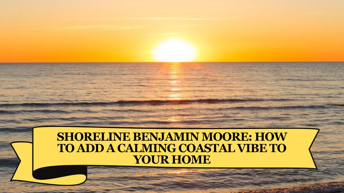 Shoreline Benjamin Moore: How to Add a Calming Coastal Vibe to Your Home