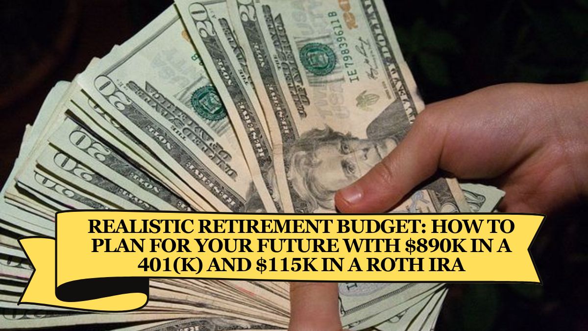 Realistic Retirement Budget How to Plan for Your Future with $890k in a 401(k) and $115k in a Roth IRA