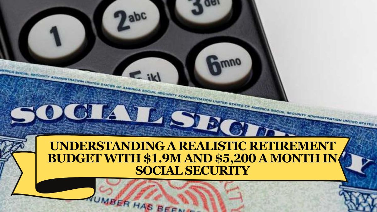 Understanding a Realistic Retirement Budget with $1.9M and $5,200 a Month in Social Security